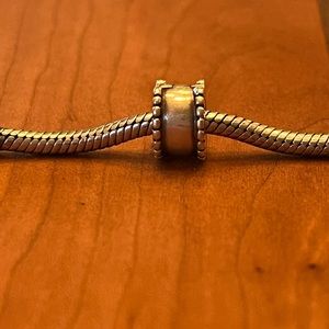 PANDORA Retired Beveled Clip Spacer